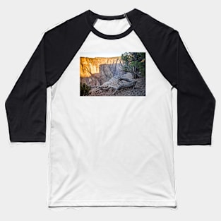 Sunset Black Canyon Gunnison Colorado Baseball T-Shirt